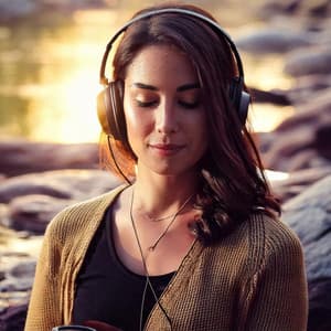 Music for Relaxation: Gentle Harmonic Tones - Binaural Canvas Outdoors Sounds