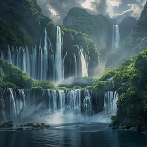 Abrazo De Los Arroyos: Armonía De La Relajación Del Agua - Ambiente Relajante de Música