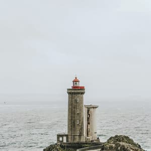 1 Ambient Coast: Lighthouse Wonders - Ocean Waves For Sleep