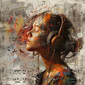 Melodic Canvas: Music's Colorful Embrace - Lights of Kharma