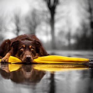 Dog Dreamscapes: Theta Waves, Rain - Dog Calming Music