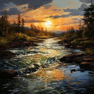 Cadencia Reflexiva Del Río: Voces Serenas De La Naturaleza - La biblioteca al aire libre