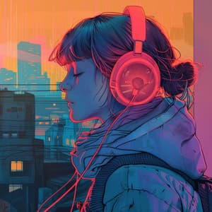 Lofi Echoes: Ambient Chord Progressions - Moon-x