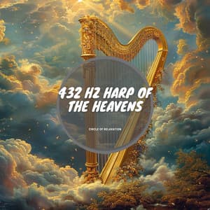 432 Hz Harp of the Heavens: Celestial Zen Notes - Circle of Relaxation