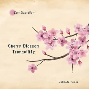 Cherry Blossom Tranquility: Delicate Peace - Zen Guardian
