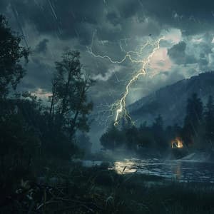 Binaural Thunder Ambience for Calming Cats - Calm Cat Sounds