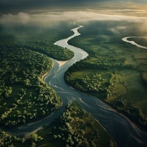 Flujo Tranquilo Del Agua: Sonidos Calmantes Del Arroyo - Coletas y Pachete