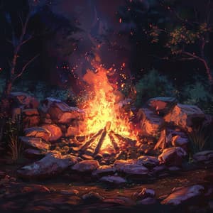 Cadencia Del Fuego: Sinfonía Rítmica De La Llama - Hola muestras de frecuencia