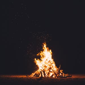 Serenity in Fire: Tranquil Flames of Peace - Solfeggio Impulse