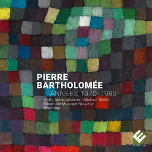 Pierre Bartholomée: Années 1970-1985 - Pierre Bartholomée