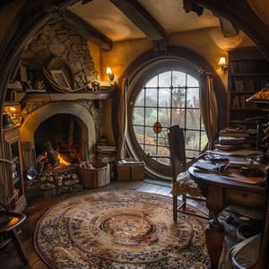 Chimenea Relajante: Relajación Y Calidez - Música fácil de escuchar por la tarde