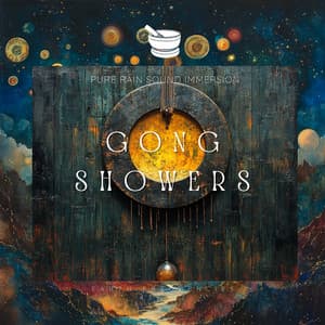Gong Showers: Pure Rain Sound Immersion at 432 Hz - Earth Frequencies 432 Hz