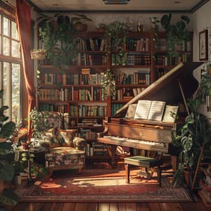 Reflejos De Piano: Paisajes Sonoros Melódicos Relajantes - Teclas de canalón