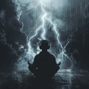 Meditation Amidst Thunder: Calm Storms - Guided Meditation Music Zone