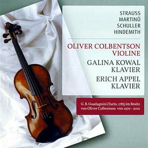 Oliver Colbentson - Violine - Oliver Colbentson