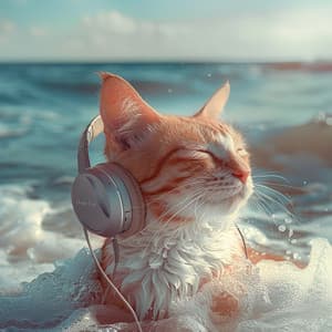Feline Ocean Sounds: Soothing Music for Cats - Ocean Vacation