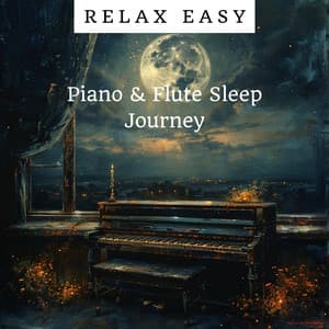 Piano & Flute Sleep Journey: A Night of Serene Dreams - Relax Easy