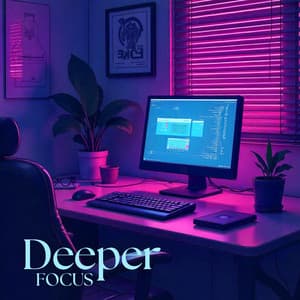Deeper Focus: Synthwave to Concentrate and Work - Office Music Experts