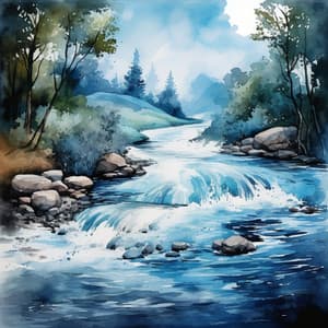 Ritmos Del Flujo De La Naturaleza: Música Relajante Del Agua - Sonidos orgánicos de la naturaleza