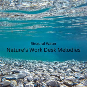 Binaural Water: Nature's Work Desk Melodies - Earth Frequencies and 432 Hz Frequencies