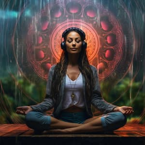 Drizzle's Yoga Fugue: Music in the Rain - Ricky Rainsound