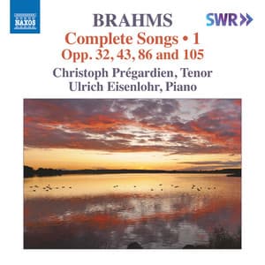 Brahms: Complete Songs, Vol. 1 - Johannes Brahms