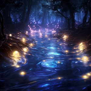 Corrientes Tranquilas Para El Sueño: Canciones De Cuna De La Naturaleza - Etiqueta de la naturaleza