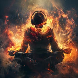 Relaxation in Fire's Warmth: Calming Music - Relaxing Sounds ASMR