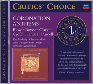 Coronation Anthems - Academy of Ancient Music