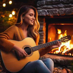 Hearthside Guitar: Relaxation Tunes for Cozy Evenings - Nursery Rhymes Guitar
