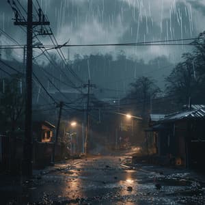 Chilled Rain Clarity and Thunder's Resonance for Meditation - The Meditative State