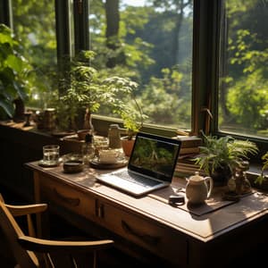 Sesiones De Estudio Relajantes: Gotas De Lluvia Y Ondas Musicales De Lluvia - Sonidos De Todos Ruídos