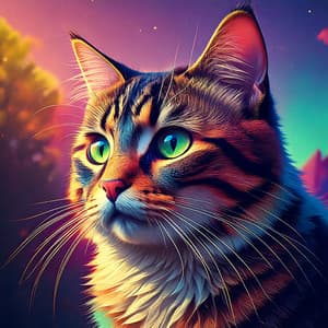 Purring Cat Vibes: Lofi Music for Calm - Healthy Nature
