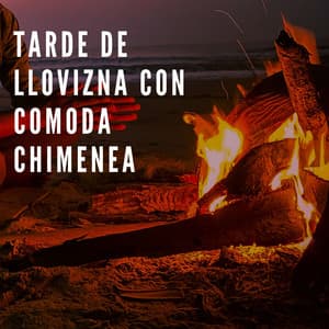 Tarde De Llovizna Con Cómoda Chimenea - Estudio de sonido de lluvia