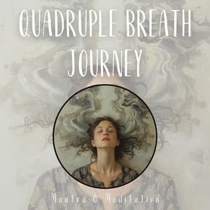 Quadruple Breath Journey: 4444 Steps to Serenity - Mantra & Meditation