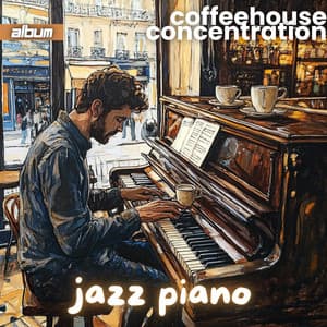 Jazz Piano - Coffeehouse Concentration French Jazz Piano Music for Deep Focus, Studying and Relaxation - Jazz Cafe Study and Focus