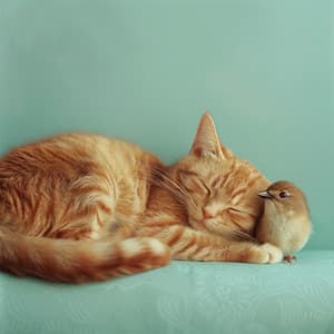 Melodías Del Arroyo Para Gatos: Aves Binaurales En La Paz De La Naturaleza - 92 96 Hz - Música para Relajar Gatos