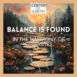 Balance Is Found in the Harmony of Opposites - Center of Earth