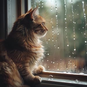 Lluvia Binaural Suave Para La Relajación De Mascotas - Relajamiento Total para las Mascotas