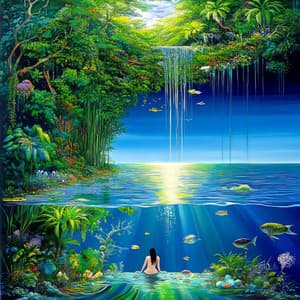 Floating in Ethereal Sound Currents - Entspannungsmusik