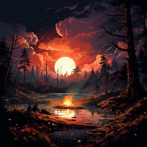 Sueños Melódicos Junto Al Hogar: La Hora De Dormir Del Fuego - Música clásica