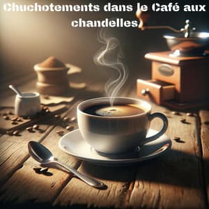 Chuchotements dans le Café aux chandelles - Café Chill Jazz Fond