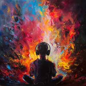 Embrace of Fire Meditation: Calming Sounds - Mindfullness Meditation World / Spiritual Meditation Vibes