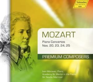 Mozart: Piano Concertos Nos. 20, 23, 24, 25 - Wolfgang Amadeus Mozart