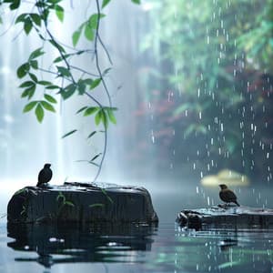 Binaural Nature Retreat: Birds and Creek Spa Sounds - 80 88 Hz - Zen & Spa