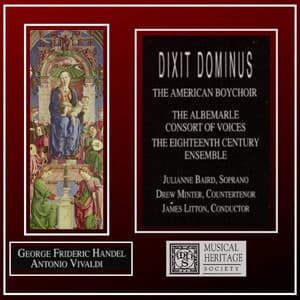 Vivaldi & Handel: Dixit Dominus - James Litton