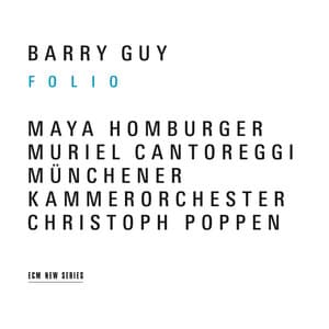 Barry Guy: Folio - Barry Guy