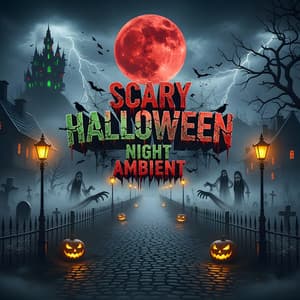 Zombie Blood Halloween Feast 2025 - Scary Halloween Night Ambient