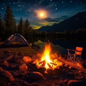 Fire's Embrace: Gentle Nature Sounds - Reiki Music Energy Healing