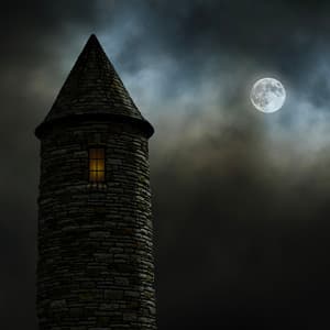 Dark Academia Phrygian Piano & Rain - Heavenly Realms